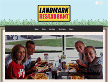 Tablet Screenshot of landmarkrestauranti-80.com